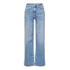 ONLY Female Jeans mit weitem Bein ONLMADISON Hohe Taille Weiter Beinschnitt Jeans
