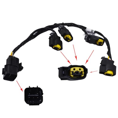 Arnés de cable 27350-2B000 para Accent y Ceed, juego de 4 cables de extensión de bobina 2