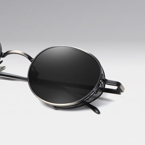 Women Retro Steampunk Sunglasses Metal Men Vintage Uv4003