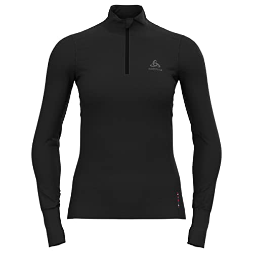 Odlo Women's Merino 200 Baselayer Turtle Neck Half Zip