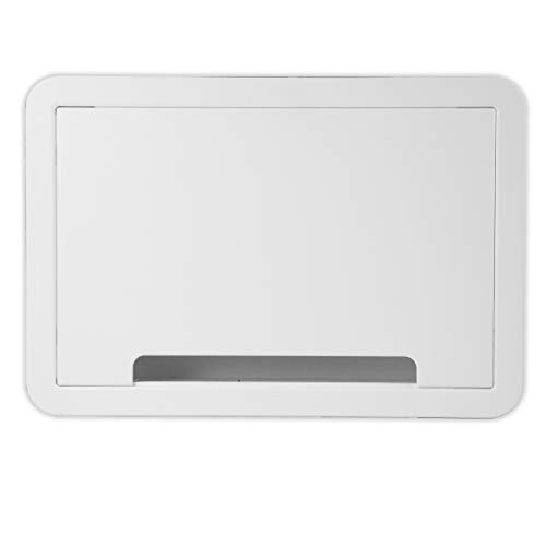 Legrand 9 Inch in-Wall Enclosure for TVs and Media Devices - Dual Purpose Electrical and Storage Box, White, Recessed Mount by On-Q - Used condition - CA$59.44