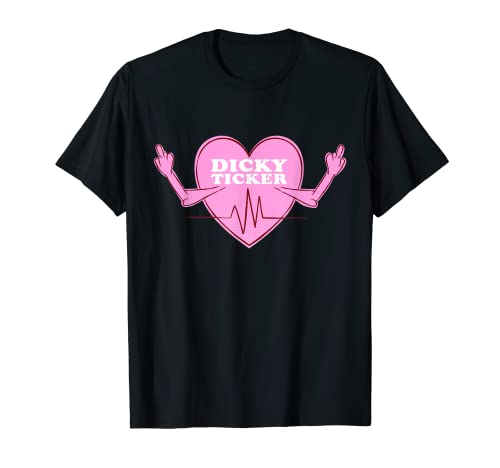 Heart Attack Dicky Ticker T-Shirt
