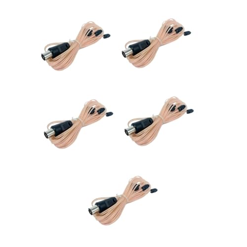 Antenna FM de conector femenino recto Uonlytech de 5 piezas para radios