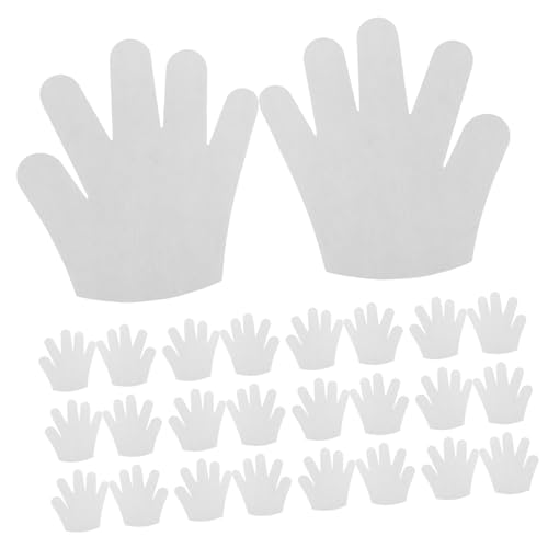 minkissy Night Moisturizing Gloves 50 Pack Moisturizing Gloves for Dry Hands Non-Woven Fabrics Lotion Gloves for Women Hand Moisturizer Gloves Soft Fit