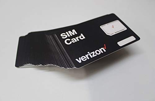 Verizon Wireless SIM Card - 3 Sizes in 1 (Nano/Micro/Standard)