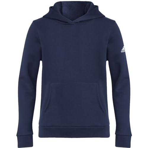 adidas Youth New Fleece Hoodie Navy