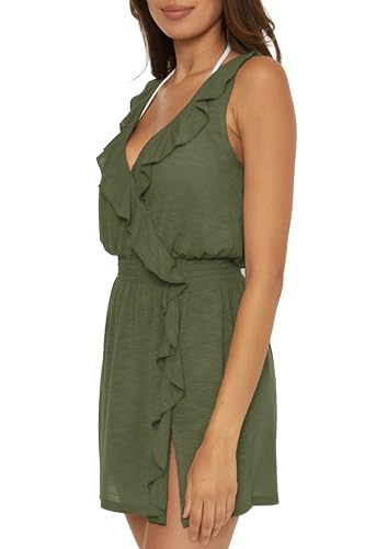 Image of BECCA Breezy Basics Cascade Ruffle Dress