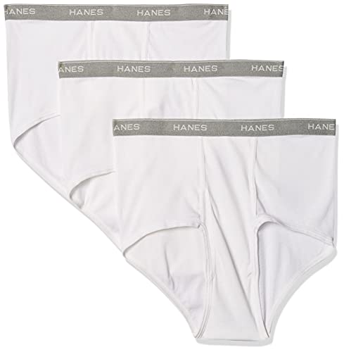 La Mejor Lista de Trusa Blanca los 10 mejores. 44 Hanes, Trusa Caballero 3 Piezas, M, Blanco