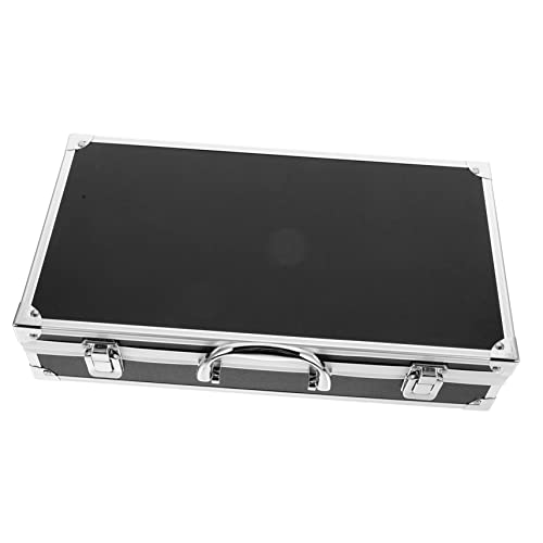 VICASKY Portable Microphone Case Shockproof Carrying Box for Mobile Sound Card and Microphone Stylish and Durable Design for Travel and Storage