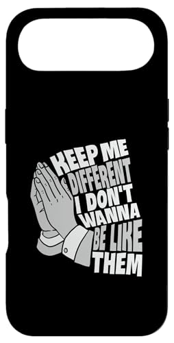 �O���[�J���[ Pray To Be Different �O���[�̃O���t�B�b�N �X�}�z�P�[�X iPhone Air �p