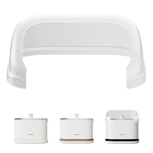 Image of PETLIBRO Splash Shield for 3L Dockstream 2 Cat Water Fountain PLWF106 PLWF116 and PLWF305 Prevent Water Spills, Large top Radius, Easy to Remove & Clean