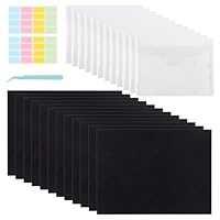 Gummi-Magnetbögen Stempeltaschen für Stempel und Stanzformen mit Gummi-magneten Transparenten Stempel-Aufbewahrungstaschen 27 Stück/Satz