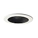 Nora NS-41 - 4 in. - Stepped Black Baffle with White Ring
