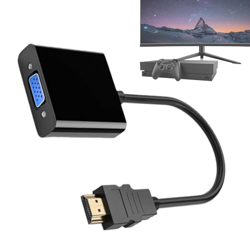Adaptadores De Computadora Para Laptops,Adaptador De Computadora,Adaptador convertidor estable Adaptador de vídeo | Conector de monitor multipropósito para computadoras, PC, Ultrabooks, Notebooks, Des