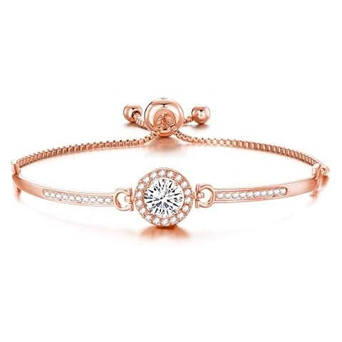 Philip Jones Rose Gold Halo Bracelet Cover
