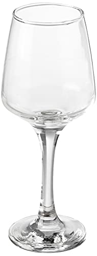 Amazon Brand - Solimo Wine Glass Set, 310ml, Set of 6, Transparent Amazon Brand - Solimo Wine Glass Set, 310ml, Set of 6, Transparent