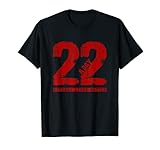 22 a day veteran shirt - 22 a day veteran suicide apparel T-Shirt