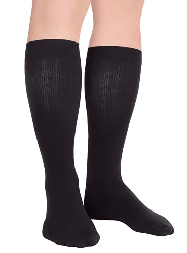 Duufin 8 Pairs Soccer Baseball Softball Football Socks for Youth Boys Girls Kids Unisex Knee High Athletic Socks4