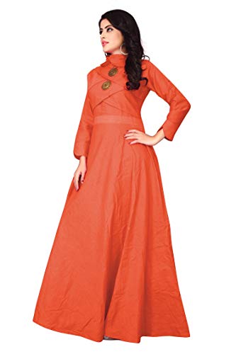 Image of Leriya Fashion Women's Cotton Bustier Knee-Length Kurta
