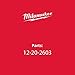 Milwaukee 12-20-2603 SERVICE NAMEPLATE 2603-9