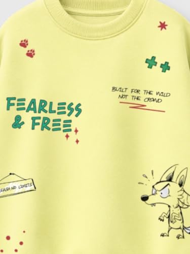 Image of Nap Chief Kids Cotton Co-Ord Set for Boys & Girls,Printed Sweatshirt with Joggers,Casual Wear Outfit