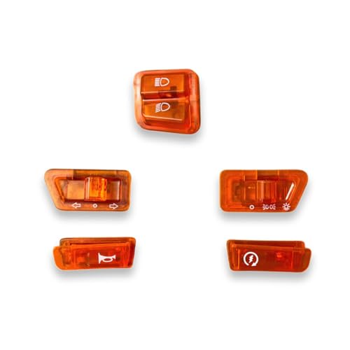 ハッチ　ICONIC 5PLUS MA EAZ Switches for Scooters Like - Activa, Maestro, Pleasure, 5-in-1