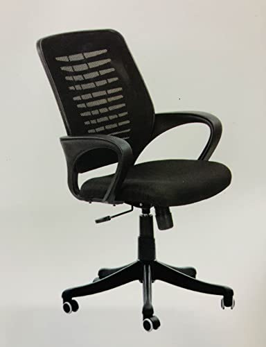 Image of SOMRAJ Office Stylish Visitor revolving Visitor Chair Spare Parts Accessories Chair Net Back with nut Bolts and Key Easily fit to Every Chair (805 Back, Chair Back)