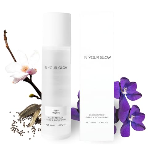 Image of In Your Glow Fabric & Room Mist Spray- Long-Lasting Clean Scent, Unisex Luxury Fragrance & Odor Eliminator, 100ml- D009 MOJAVE