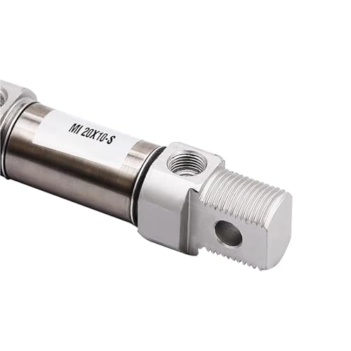 Mini vérin MI 16mm robuste en acier inox résistant à la corrosion