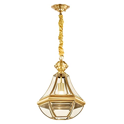 Pendant lights E27 YangRy avec suspension cuisine bronze et lustre ajustable bar
