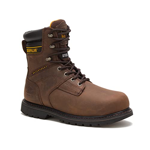 Cat Footwear Men's Salvo 8" Waterproof Steel Toe Thinsulate Work Boot2