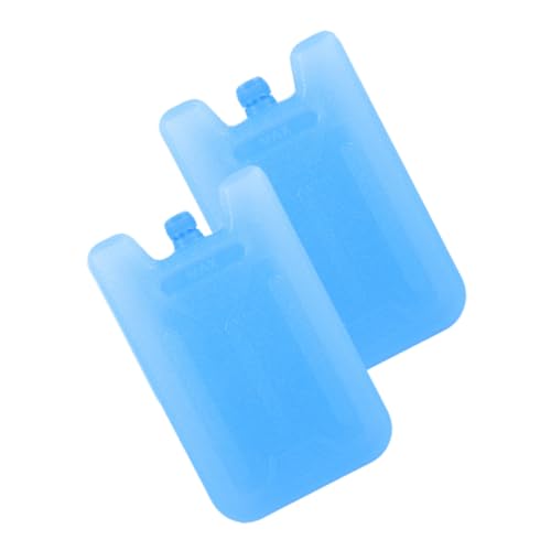 DECHOUS 2 Piezas Paquete de Cubos de Hielo Reutilizables para Ventiladores de Aire Acondicionado Enfriadores de Camping Bloques de Congelador Multifuncionales Diseño y Duradero para