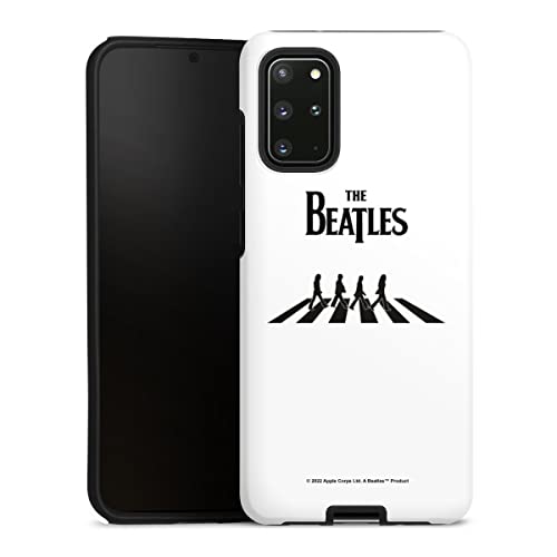 DeinDesign Coque Compatible avec Samsung Galaxy S20 Plus Coque renforcée Coque Antichoc The Beatles Abbey Road Musique - Les Beatles, Paul McCartney, John Lennon, RIngo Starr, George Harrison DeinDesign Coque Compatible avec Samsung Galaxy S20 Plus Coque renforcée Coque Antichoc The Beatles Abbey Road Musique