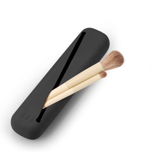 Wekin Makeup Brush Holder Travel, Silicone Portable Soft Cosmetic Brush Organizer Case Bag For Daily, Work, Gift，Business Cute Make-Up Brushes Storage Tools For Vanity #TOP13