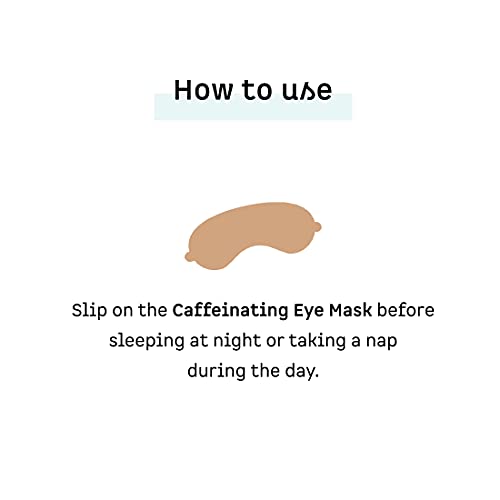 mcaffeine Caffeinating Sleeping Eye Mask, Breathable, Lightweight & Ultra-Comfortable, Gender Neutral & Travel Friendly, Made Of Pure Mulberry Silk - Image 5