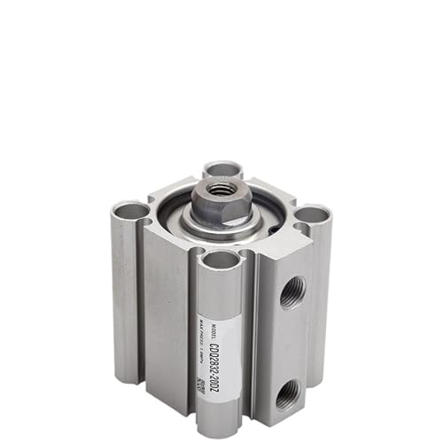 Cylindre compact CDQ2A double effet à tige simple et piston magnétique intégré - 2