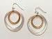 Handmade Halo Dangle Hoop Earrings - Cape Cod