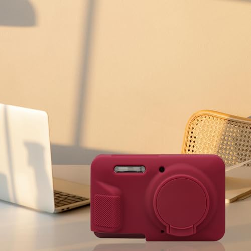 Funda de silicona para cámara Kodak PIXPRO FZ55, color rojo miniatura 7