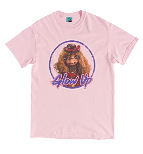 T-shirt rose E.T. TruffleShuffle avec effet phosphorescent