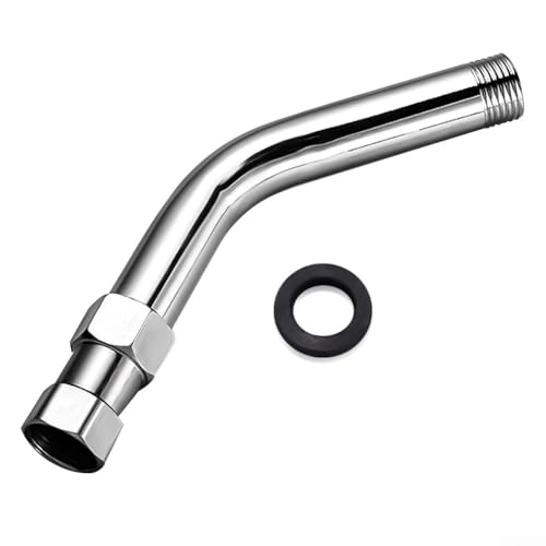 Extensión de cabezal de ducha de acero inoxidable, manguera de ducha de mano de 8 pulgadas compatible con tubo de extensión de manguera de ducha de baño