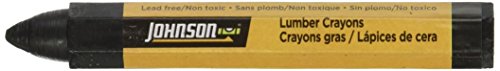 Johnson Level & Tool 3502-K Lumber Crayon-2, Black