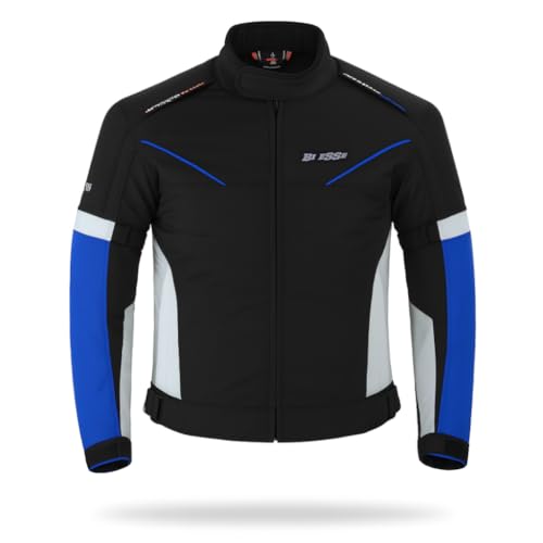 BI ESSE Giacca Giubbino Tessuto Moto Scooter Viaggio Sfodrabile Ventilata