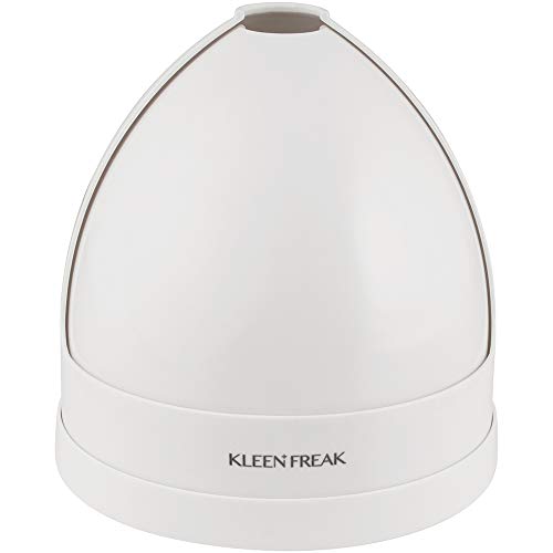 Kleen Freak 3019900 Antibacterial GERM GUARD Toilet Plunger Holder Twister Caddy, Universal, White
