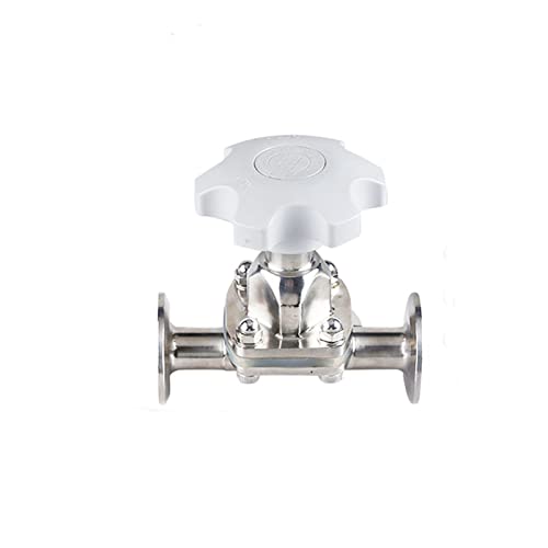 Vanne sanitaire à membrane SS316L 1/2-1.5 pouce clamp 50.5mm - 3