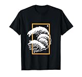 Match Orange Color Graphic Tee