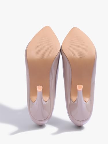 Image of Carlton London Women Comfortable Cone Heel Pointed Toe Slip On Fashion Shoes for Daily use, Office use, Casual use