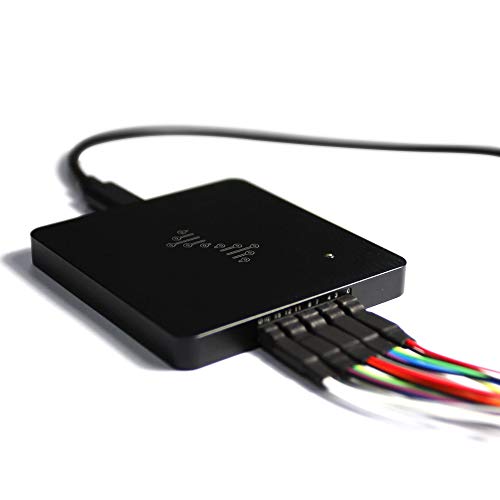 Logic Analyzer, leistungsstarker tragbarer DSLogic Logic Analyzer aus Metall 16 Kanäle 400 MHz Sampling USB-basierter Debugging Logic Analyzer Cover