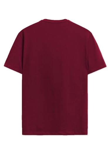 Image of ADRO Guitar Design Printed T-Shirt for Men - 100% Cotton, Regular Fit, Soft Breathable Fabric.