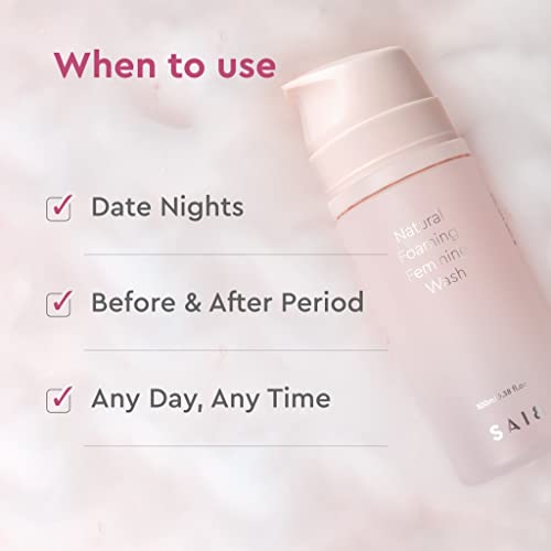 Saib Organic, Gentle & Natural Foaming Natural Feminine Wash - Vegan #TOP1