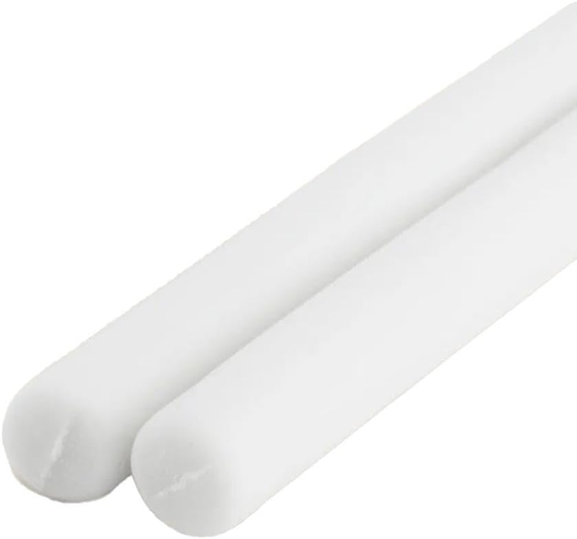 CIS Auto Eraser Refil para Caneta Borracha, 5mm x 90mm, Pacote de 2, Branca